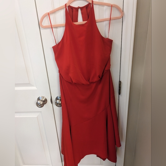 Lipsy London Red Halter Dress - Picture 1 of 5
